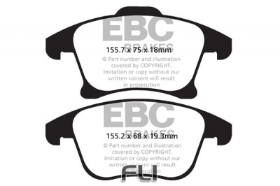 EBC DP22159 Greenstuff Remblokken