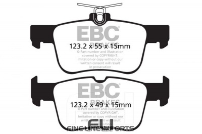EBC DP22160 Greenstuff Remblokken