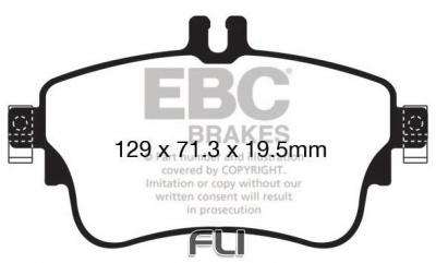 EBC DP22164 Greenstuff Remblokken