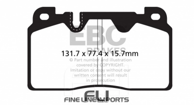 EBC DP22168 Greenstuff Remblokken
