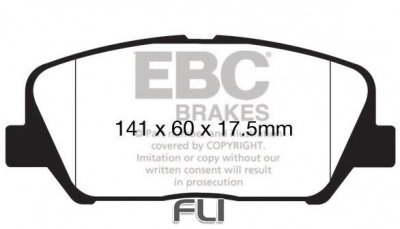 EBC DP22172 Greenstuff Remblokken