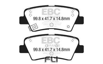 EBC DP22188 Greenstuff Remblokken