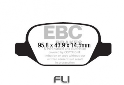 EBC DP22202 Greenstuff Remblokken