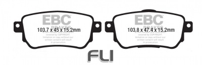 EBC DP22219 Greenstuff Remblokken