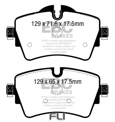 EBC DP22227 Greenstuff Remblokken