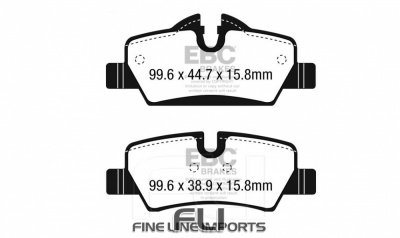 EBC DP22228 Greenstuff Remblokken
