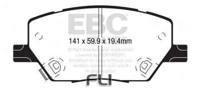 EBC DP22239 Greenstuff Remblokken