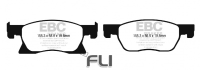 EBC DP22266 Greenstuff Remblokken