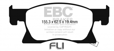 EBC DP22267 Greenstuff Remblokken