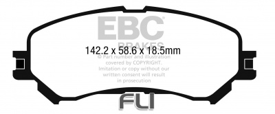 EBC DP22272 Greenstuff Remblokken