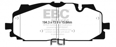 EBC DP22277 Greenstuff Remblokken