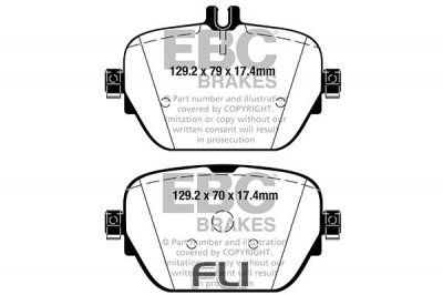 EBC DP22314 Greenstuff Remblokken