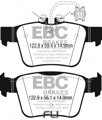 EBC DP22315 GREENSTUFF REMBLOKKEN