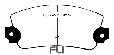EBC DP2231 Greenstuff Remblokken
