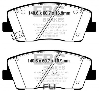 EBC DP22358 GREENSTUFF REMBLOKKEN