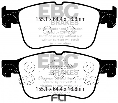 EBC DP22372 GREENSTUFF REMBLOKKEN