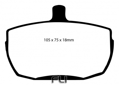 EBC DP2241 Greenstuff Remblokken