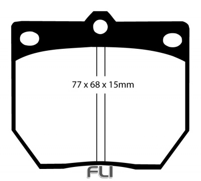 EBC DP2273 Greenstuff Remblokken