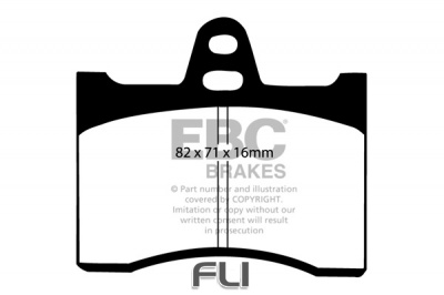 EBC DP227 standaard Remblokken