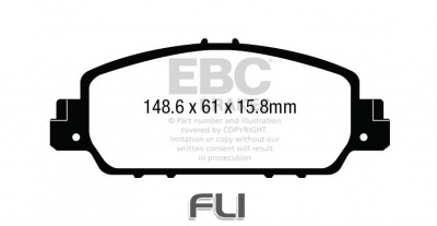 EBC DP23014 Greenstuff Remblokken