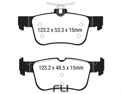 EBC DP23047 Greenstuff Remblokken