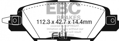 EBC DP23071 GREENSTUFF REMBLOKKEN