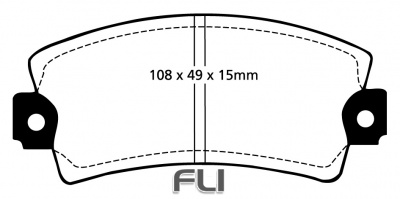 EBC DP2317 Greenstuff Remblokken