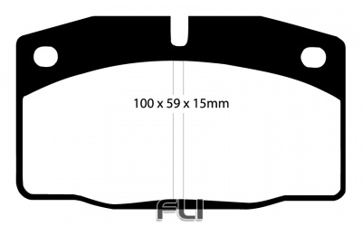 EBC DP2325 Greenstuff Remblokken