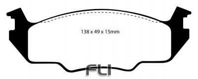 EBC DP2366 Greenstuff Remblokken