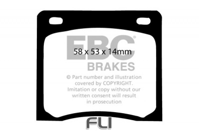 EBC DP237 standaard Remblokken