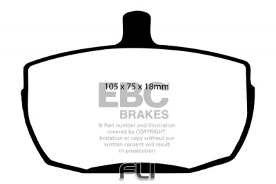 EBC DP241 standaard Remblokken