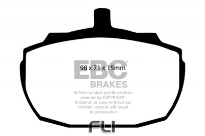 EBC DP243 standaard Remblokken