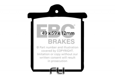 EBC DP244 standaard Remblokken