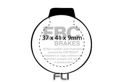 EBC DP246 standaard Remblokken