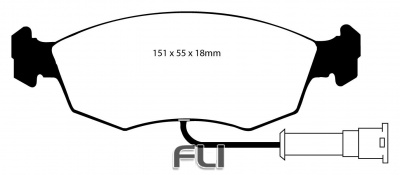EBC DP2473 Greenstuff Remblokken