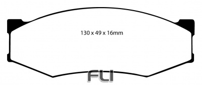 EBC DP2538 Greenstuff Remblokken