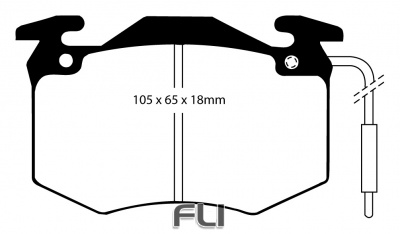 EBC DP2546 Greenstuff Remblokken