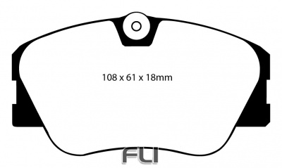 EBC DP2577 Greenstuff Remblokken