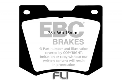 EBC DP258 standaard Remblokken