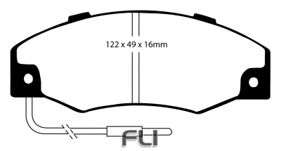 EBC DP2604 Greenstuff Remblokken