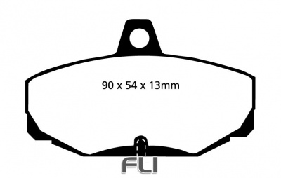 EBC DP2617 Greenstuff Remblokken