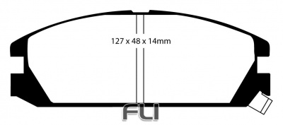EBC DP2623 Greenstuff Remblokken