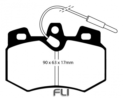EBC DP2626 Greenstuff Remblokken