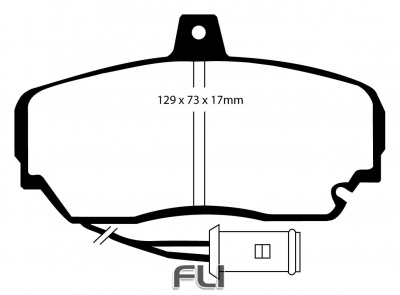 EBC DP2630 Greenstuff Remblokken