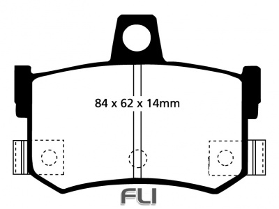 EBC DP2662_2 Greenstuff Remblokken