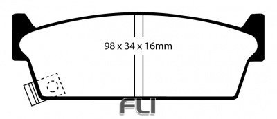 EBC DP2686_2 Greenstuff Remblokken