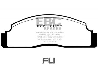 EBC DP270 standaard Remblokken