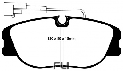 EBC DP2733 Greenstuff Remblokken