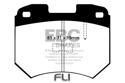 EBC DP274 standaard Remblokken
