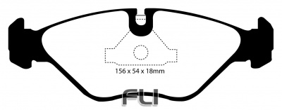 EBC DP2751 Greenstuff Remblokken